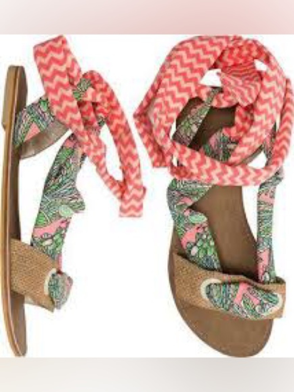 Maaji ankle wrap sandals
